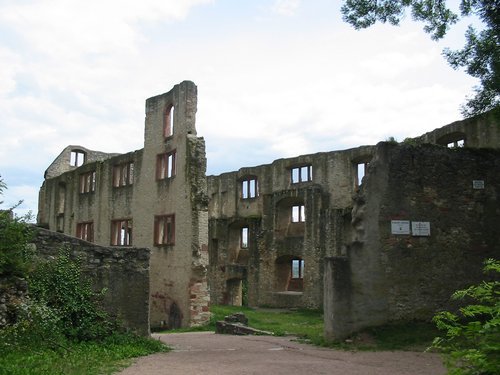 Oppenheim-Burgruine Landskrone.jpg - Oppenheim - Burgruine Landskron